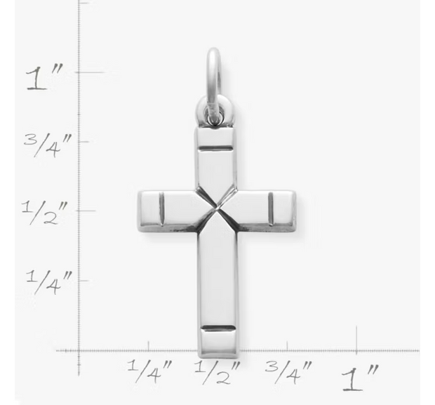 Small Plain Latin Cross Charm