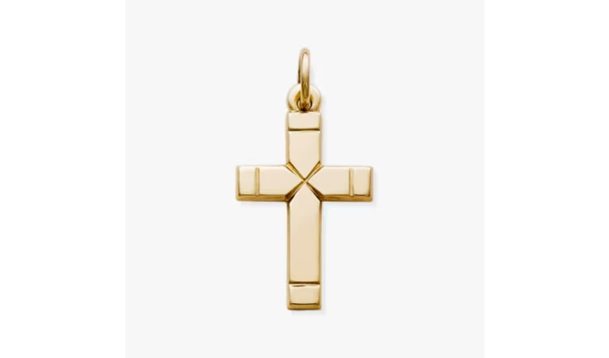 Small Plain Latin Cross Charm