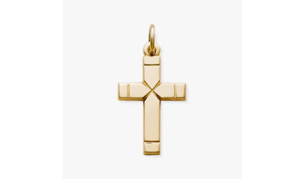 Small Plain Latin Cross Charm
