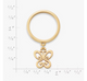 Small Spring Butterfly Charm Dangle Ring