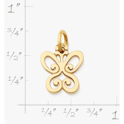 Spring Butterfly Charm