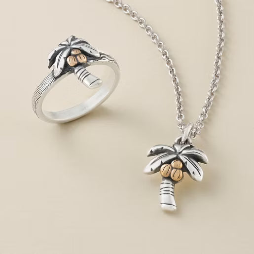 Tropical Palm Tree Charm