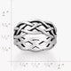 Woven Trinity Wedding Ring