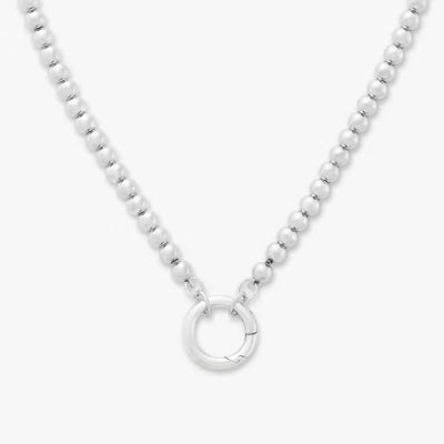 Beaded Chain Changeable Charm Necklace