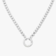 Beaded Chain Changeable Charm Necklace