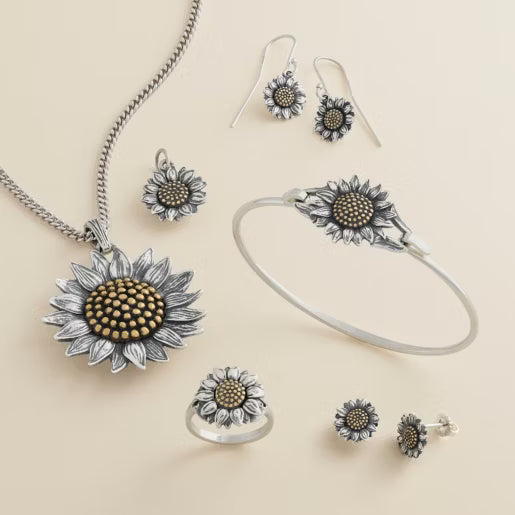 Wild Sunflower Charm