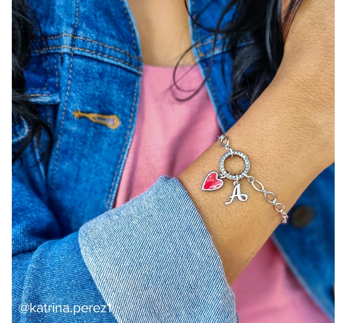 Ornate Circlet Changeable Charm Bracelet