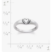 Child's Cherished Heart Ring