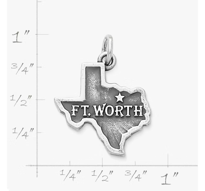 "Fort Worth" Charm