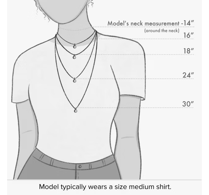 Beaded Changeable Charm Necklace