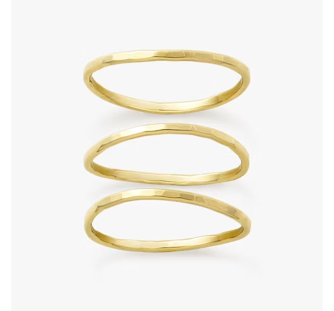 Delicate Forged Rings