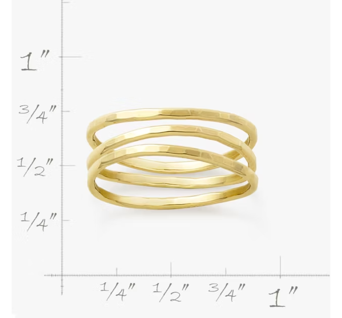 Delicate Forged Rings