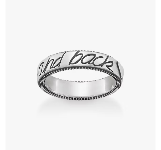 To the Moon and Back Ring