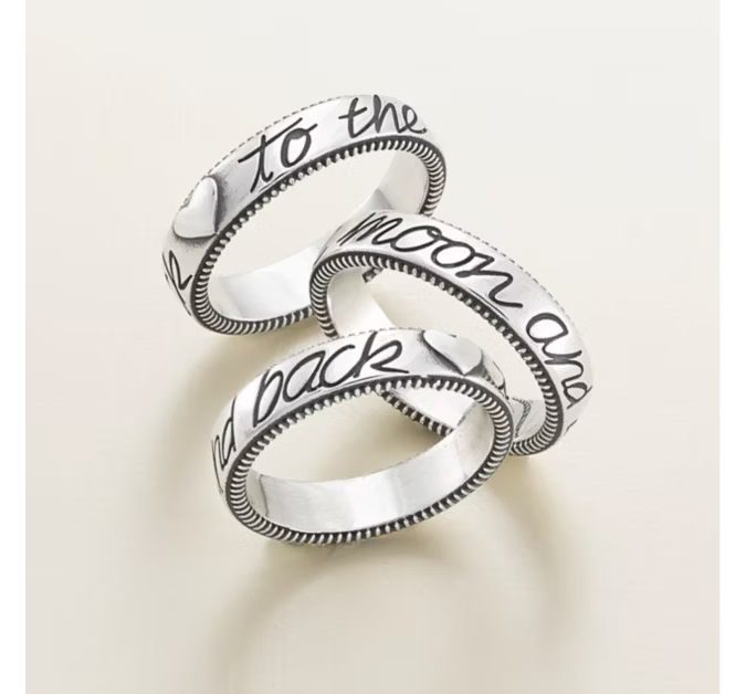 To the Moon and Back Ring