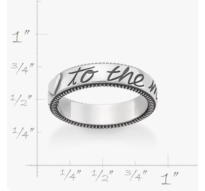 To the Moon and Back Ring