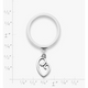 Delicate Mother's Love Charm Dangle Ring