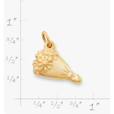 Floral Bouquet Charm