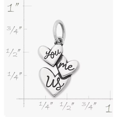 "You Me Us" Charm