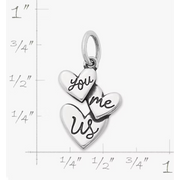 "You Me Us" Charm