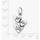 "You Me Us" Charm