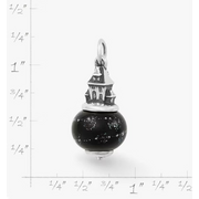 Haunted House Art Glass Charm