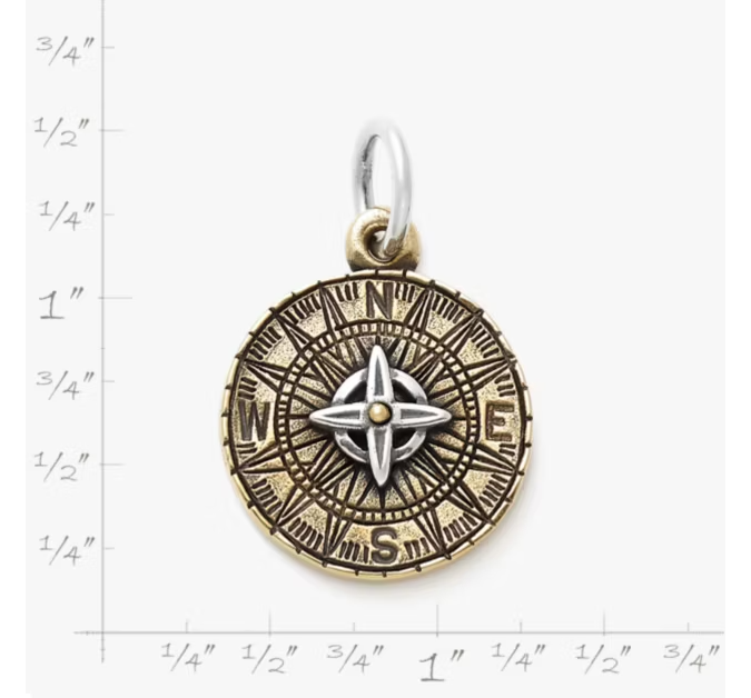 Point the Way Charm
