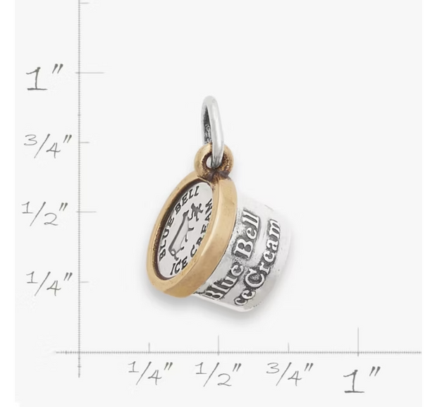Blue Bell Ice Cream Charm