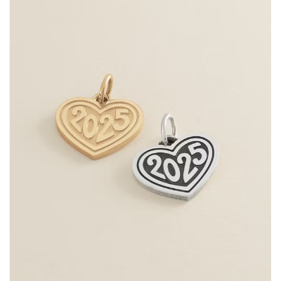 Heart Year Charm