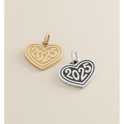 Heart Year Charm