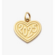 Heart Year Charm