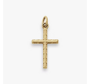 Petite Elegant Cross Charm