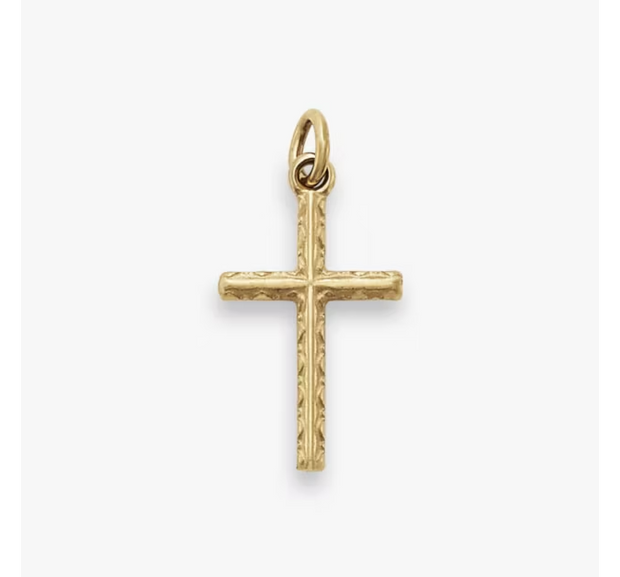 Petite Elegant Cross Charm