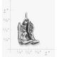 Cowboy Boots Charm