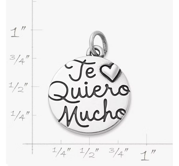 "Te Quiero Mucho" Charm