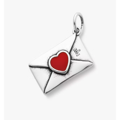Enamel Love Letter Charm