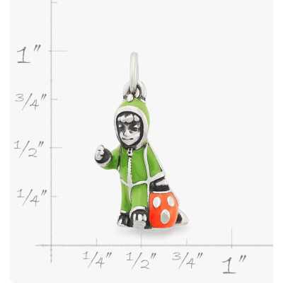 Enamel Halloween Dinosaur Costume Charm