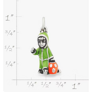 Enamel Halloween Dinosaur Costume Charm