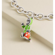 Enamel Halloween Dinosaur Costume Charm