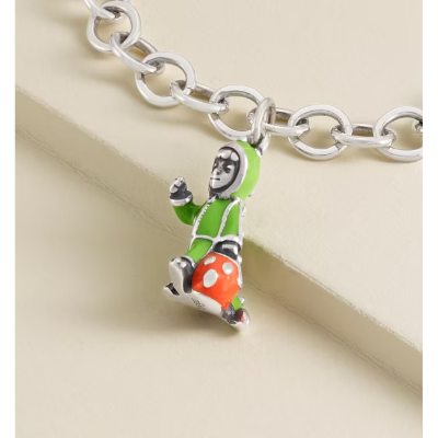 Enamel Halloween Dinosaur Costume Charm