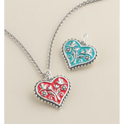 Enamel Hearts in Bloom Charm