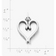 Forever and Always Heart Charm