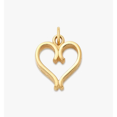Forever and Always Heart Charm