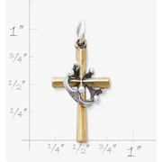 Christ the King Cross Charm
