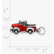 Enamel Vintage Truck Charm