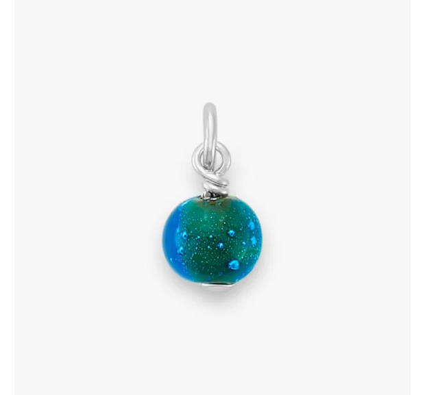 Mini Art Glass Bead Charm