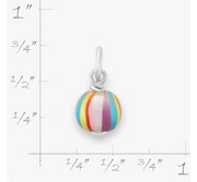 Mini Art Glass Bead Charm