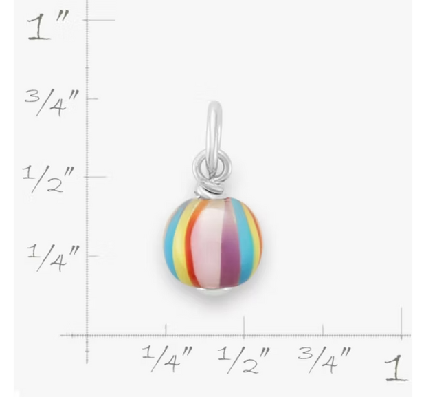 Mini Art Glass Bead Charm