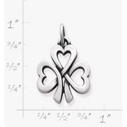 Shamrock of Hearts Charm