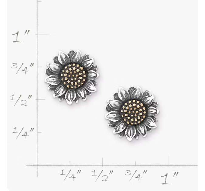 Wild Sunflower Studs