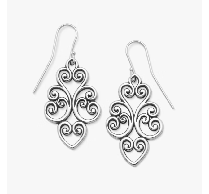 Jubilant Heart Dangle Earrings
